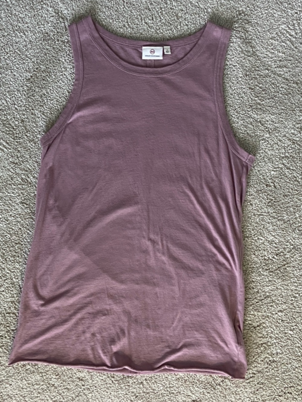 Ag Adriano Goldschmied Mauve Tank Top Size Small